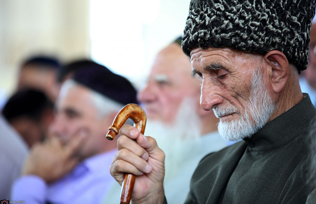 Пожилые мусульмане