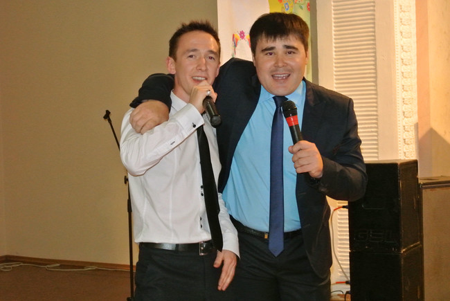 Два соратника Арсланова - Ильгиз Абдрахманов (слева) и Тимур Валитов (
