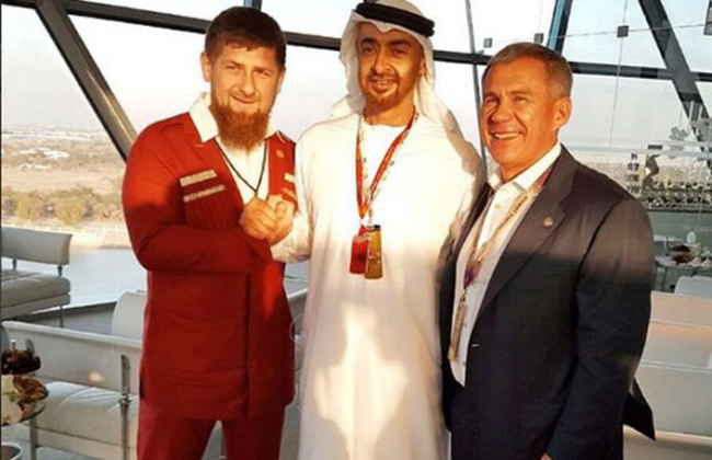 Рустам Минниханов в ОАЭ встретился с наследным принцем Абу-Даби и главой Чечни