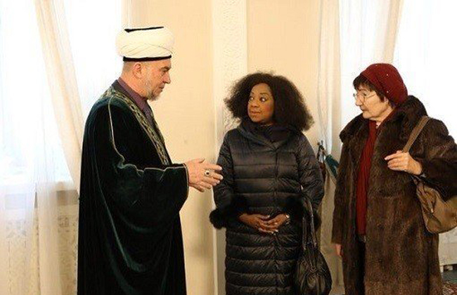 Генсек ФИФА посетила  мечеть в Казани