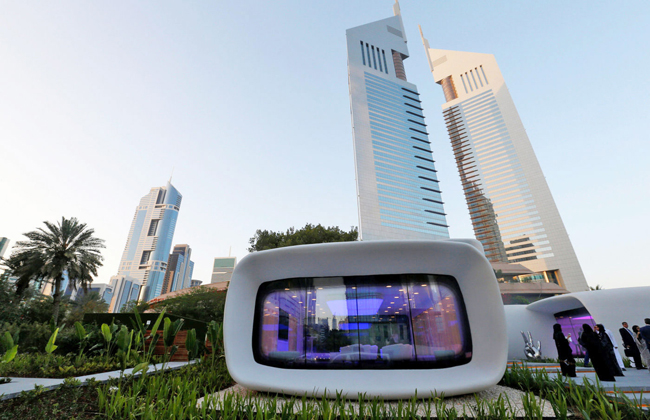 В Эмиратах будут печатать небоскребы на 3D принтерах