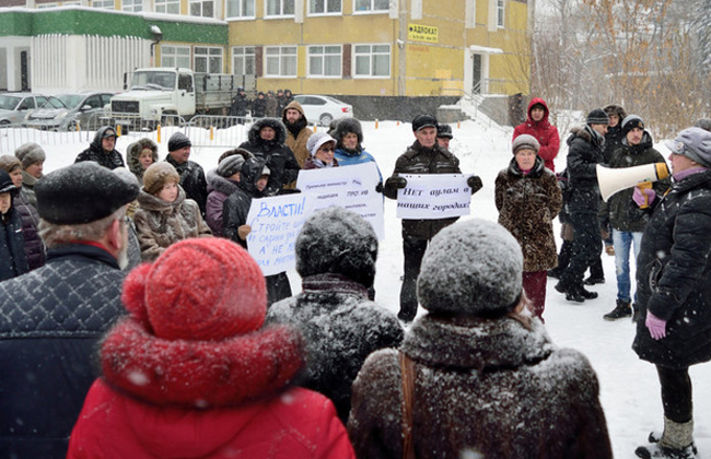 В Перми прошел митинг против строительства «мечети для мигрантов»