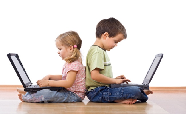 Дети за компьютерами