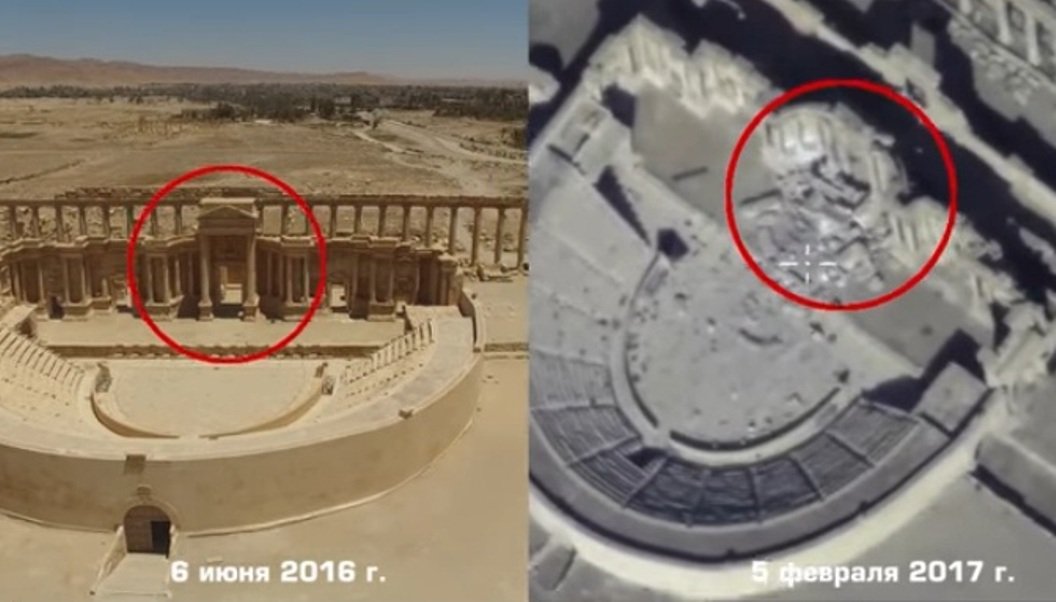 Террористы ИГИЛ разрушили в Пальмире памятники III века нашей эры