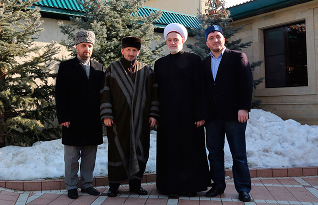 Муфтий Дагестана встретился с ректором университета Билад аль-Шам