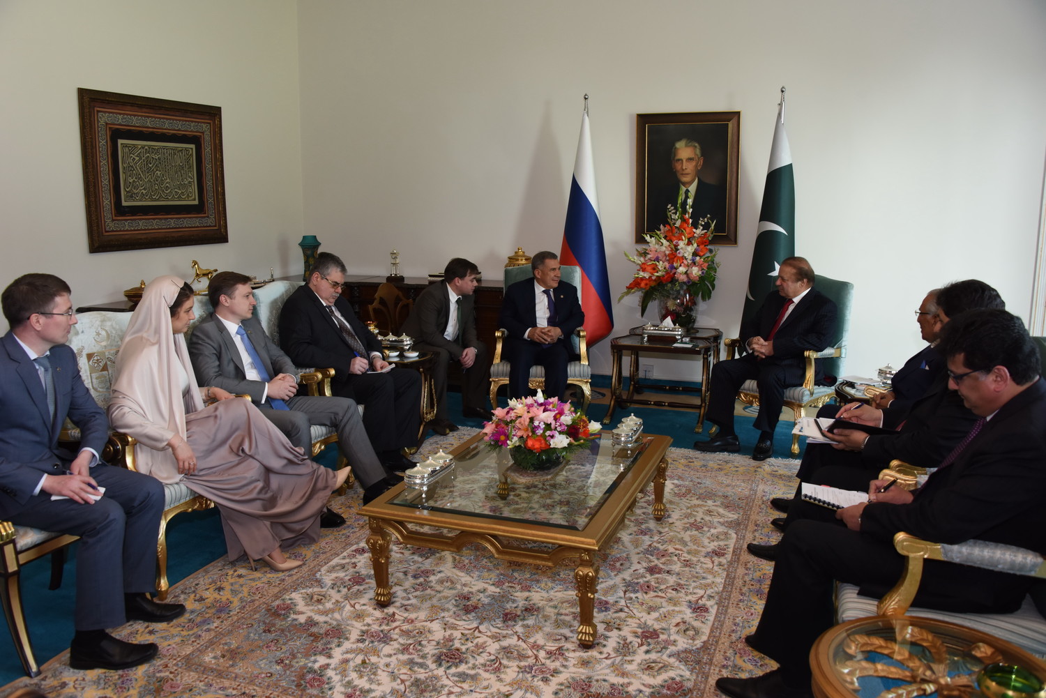 Минниханов встретился с Премьер-министром Пакистана