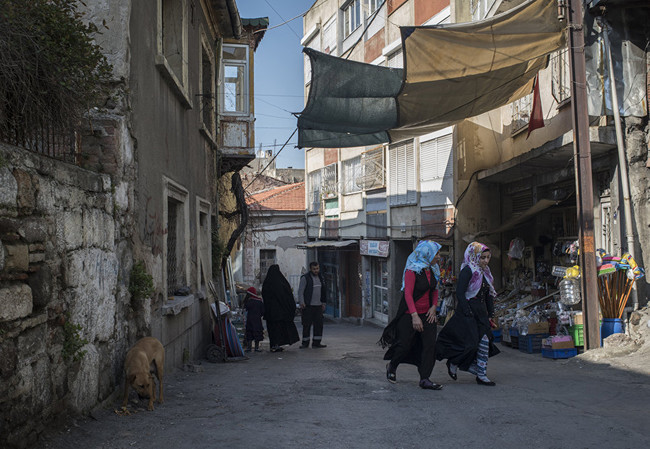 Сирийские беженцы в Измире