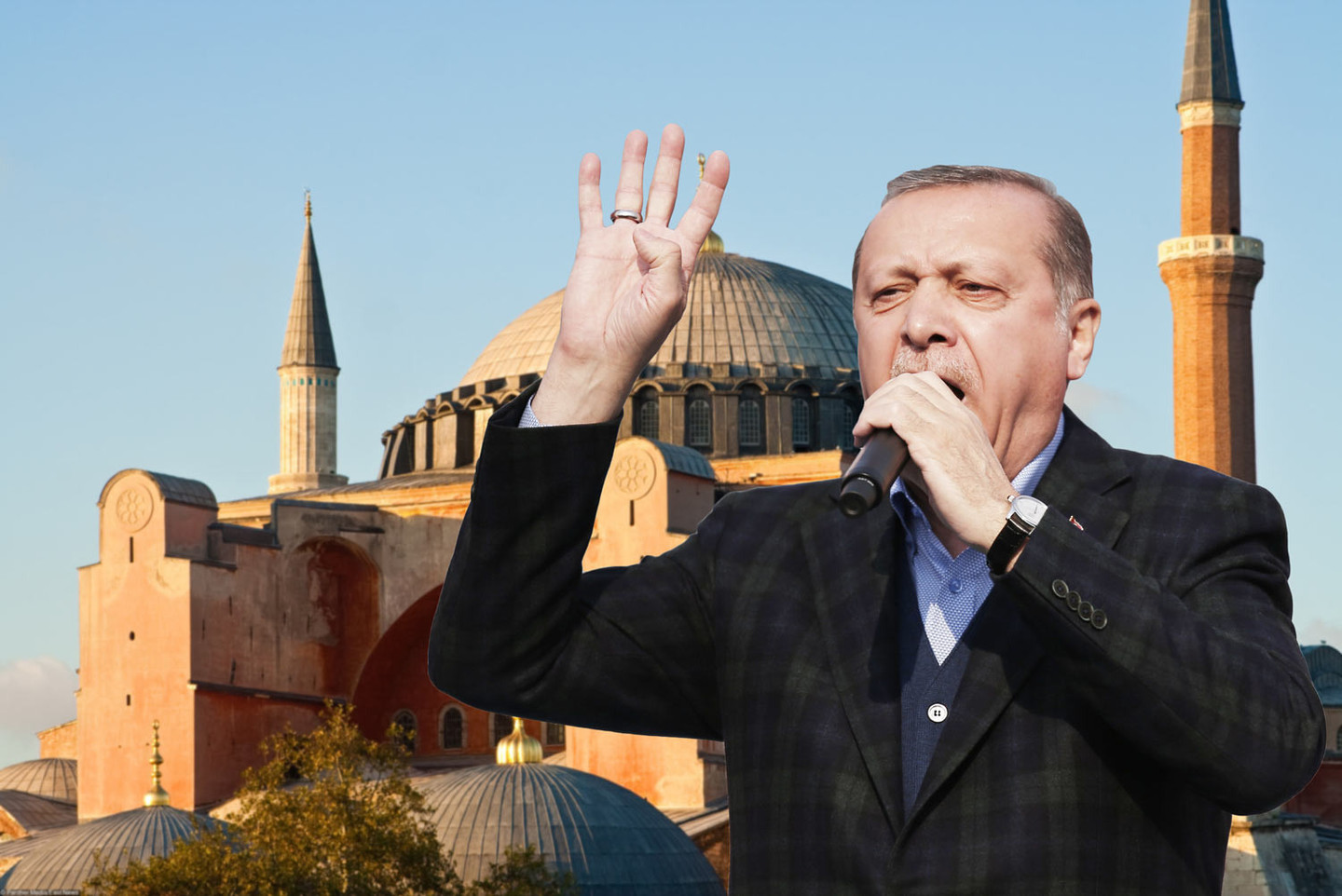 Эрдоган в пятницу намерен совершить намаз в Святой Софии