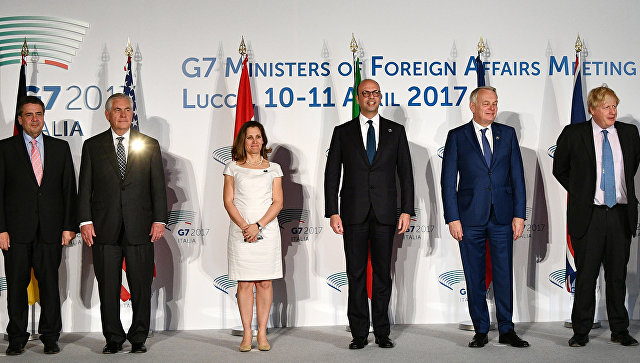 Главы МИД G7 не приняли решение о расширении санкций против России