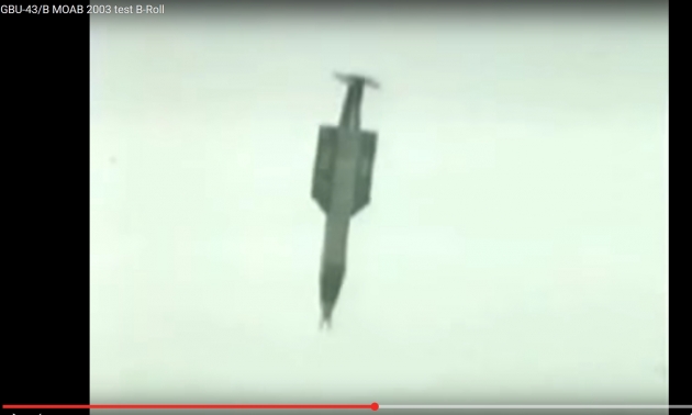 Пентагон опубликовал видео с испытанием самой мощной неядерной бомбы