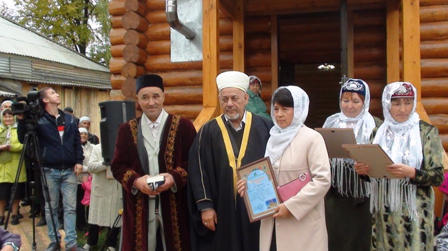 Открытие мечети в д. Карбаны