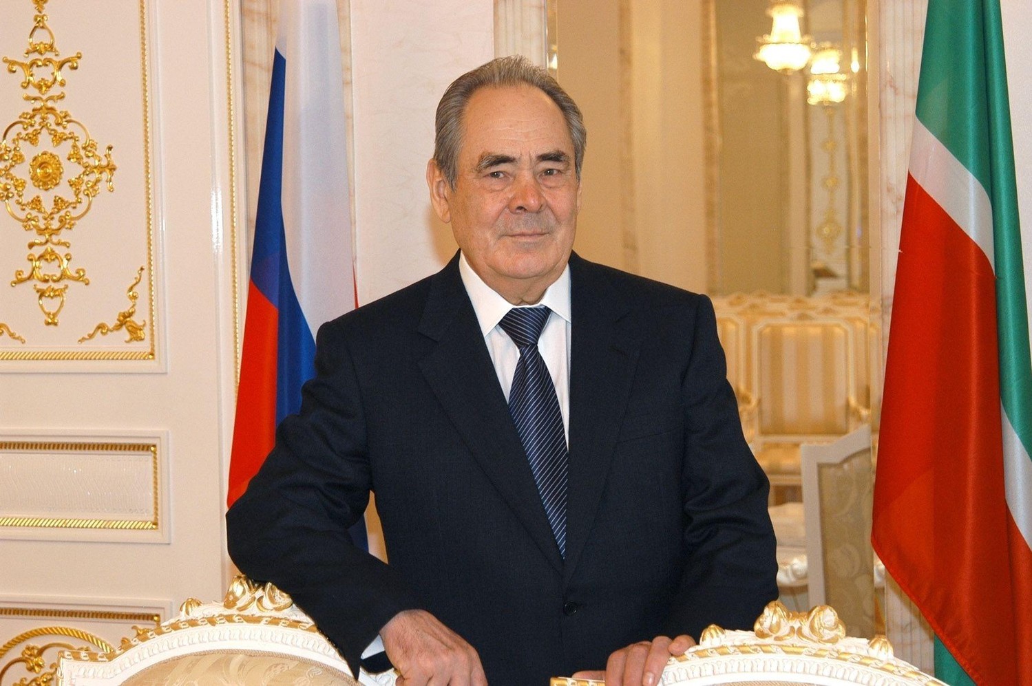 Минниханов поздравил Минтимера Шаймиева с присвоением звания Героя Труда Российской Федерации