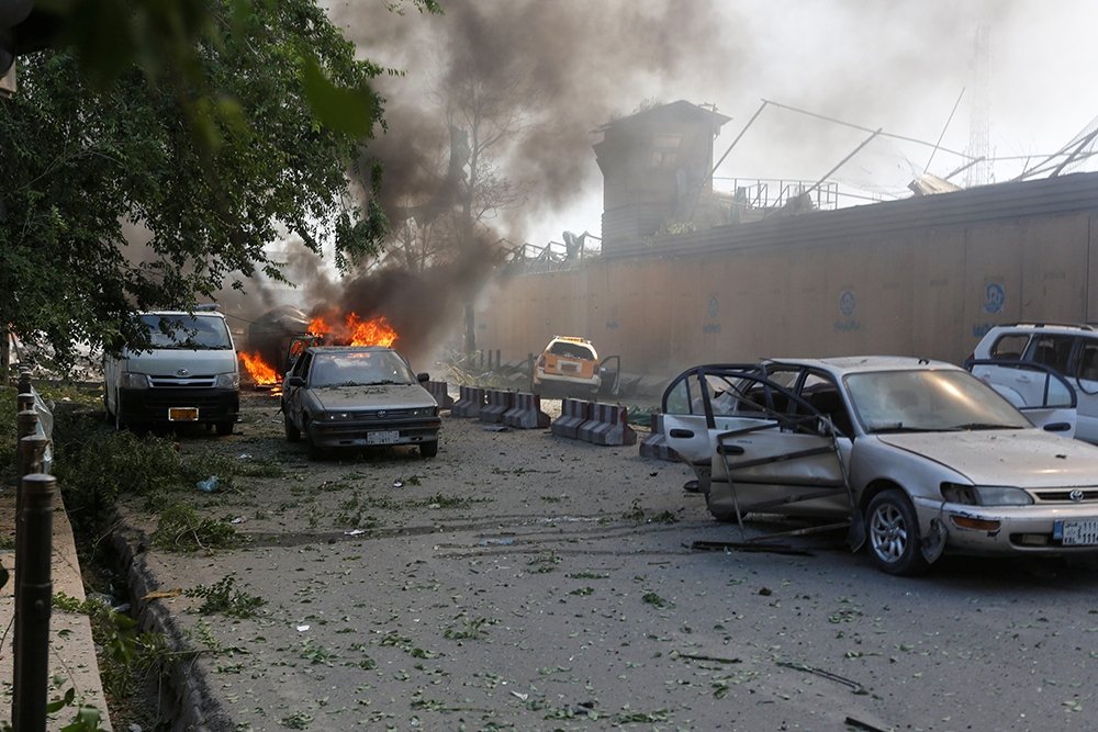У посольства Германии в Кабуле прогремел взрыв