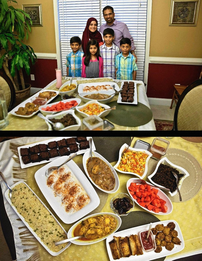Мусульманская семья в американском городе Такер