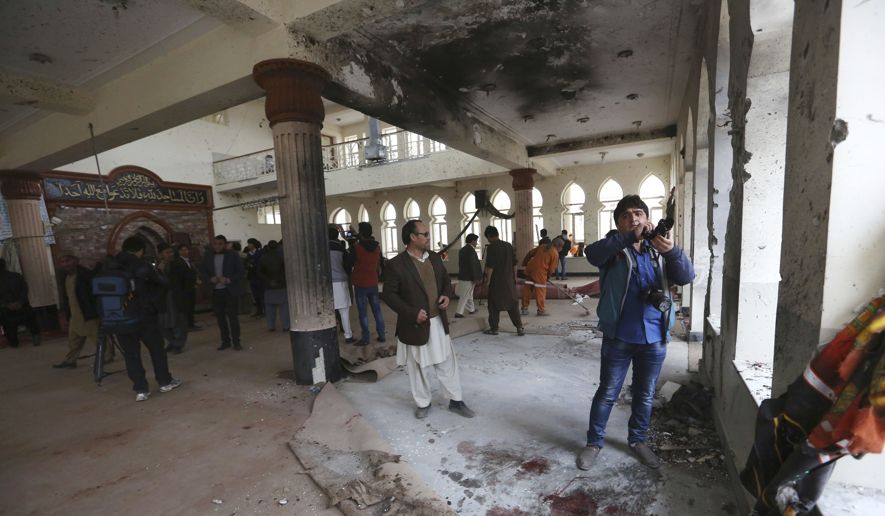 Теракт в мечети Афганистана