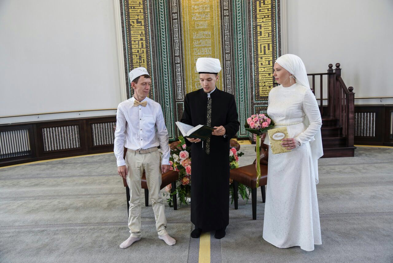 В казанской мечети Ярдэм прошёл 500 никах в этом году
