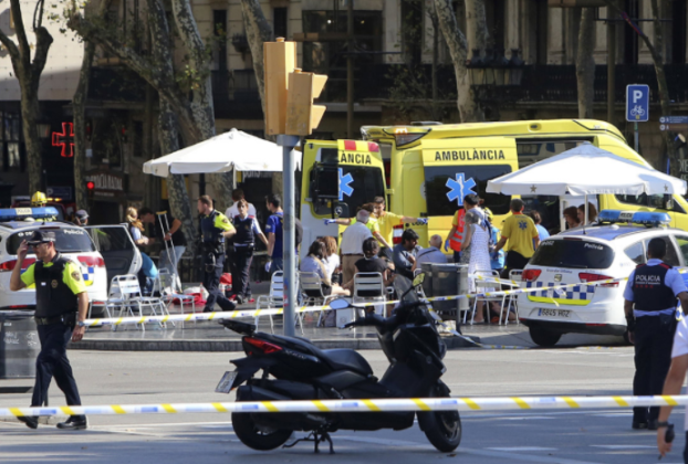 В Испании террористы совершили подряд три  нападения
