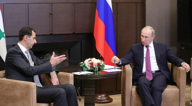 Путин и Асад провели встречу