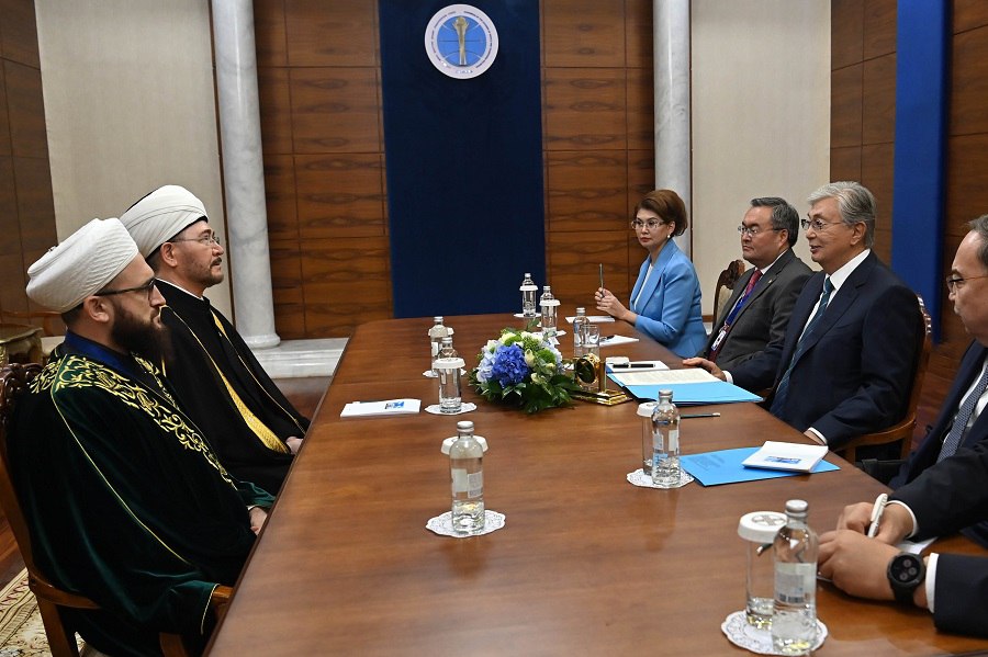 Камиль хазрат Самигуллин принял участие во встрече с Президентом Казахстана