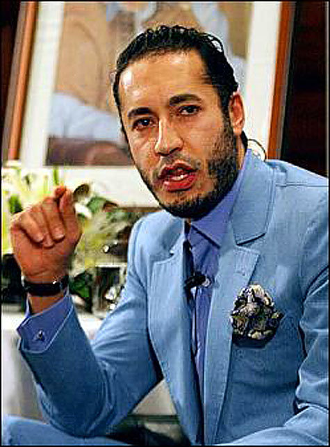 Третий сын Каддафи связался с повстанцами и обсудил возможность сдаться