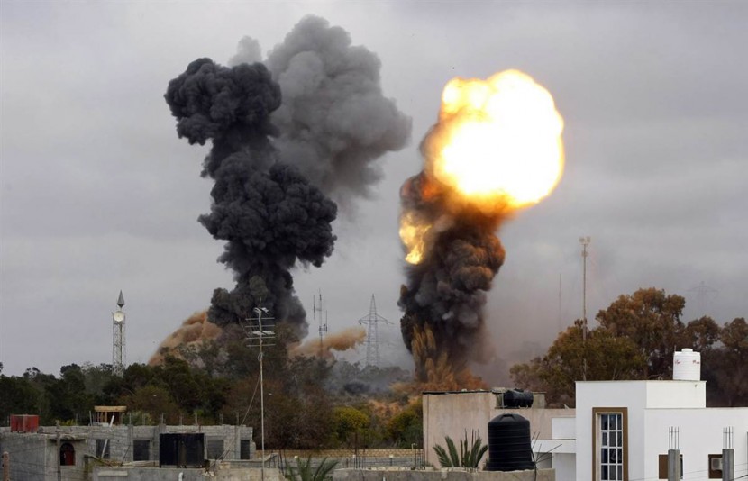 Снова взрывы в районе резиденции лидера Ливии