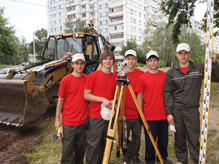 Казанские студенты продолжают облагораживать городские скверы