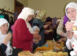 В Золотой мечети г. Березовский прошел конкурс блюд татарской и башкирской кухни