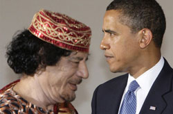 Обама ответил отказом на письмо Каддафи