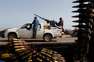 Армия Муамара Каддафи перешла в контрнаступление
