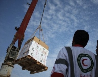 Турецкое Общество Красного полумесяца направило гуманитарную помощь в Ливию