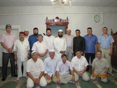 Хафиз Корана посетил вольских мусульман