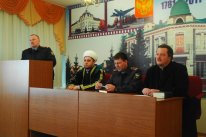 Встреча сотрудников МВД с духовенством