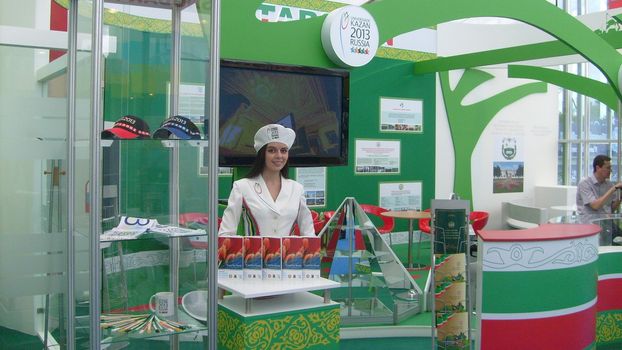 Стенд Универсиады 2013 представлен на  "Флориаде 2012"