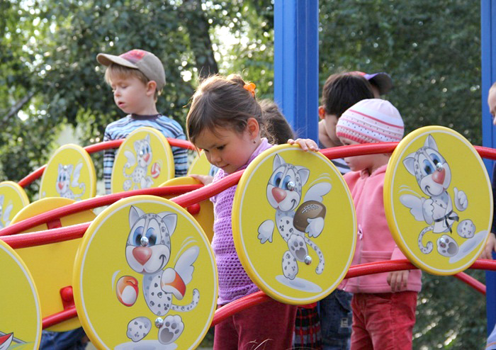 В Казани открылась детская площадка, посвященная Универсиаде 2013