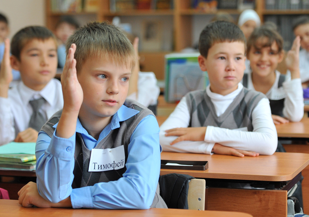 Урок Универсиады прошел в казанской гимназии №12