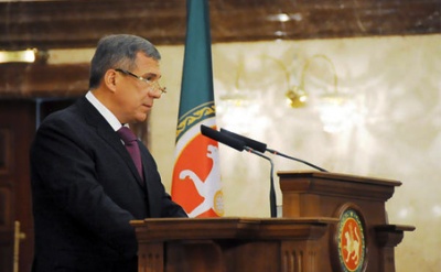 Президент Татарстана выступил с ежегодным посланием