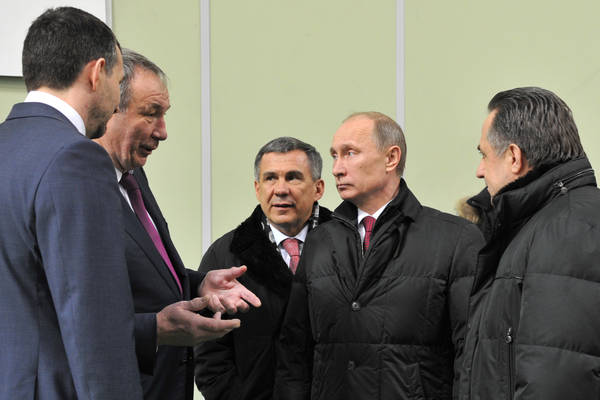 Путин об объектах Универсиады: «Здорово, молодцы!»