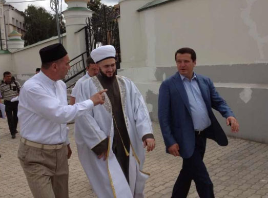 Муфтий Татарстана и Мэр Казани осмотрели Старо-татарскую слободу