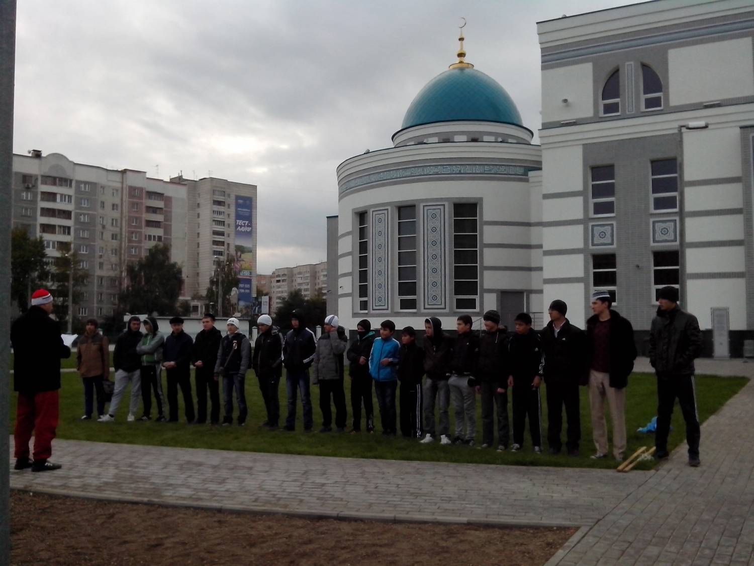 Приветствие перед соревнованиями мусульманской молодежи Приветствие перед соревнованиями мусульманской молодежи