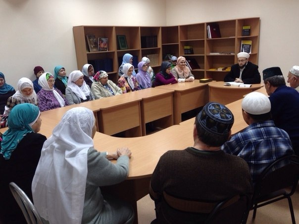 Муфтий Татарстана встретился с незрячими