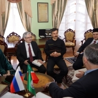 Резиденцию муфтия посетила делегация ученых из Турции