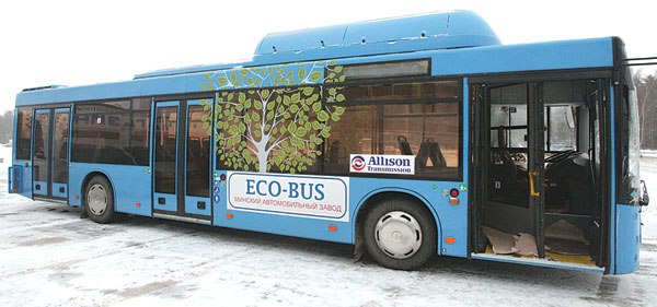 Казанские автобусы переходят на газ