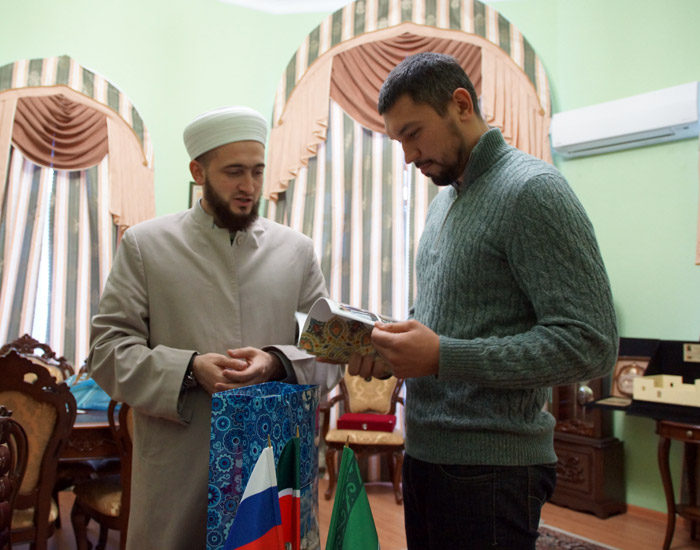 Резиденцию муфтия посетил Марат Сафин