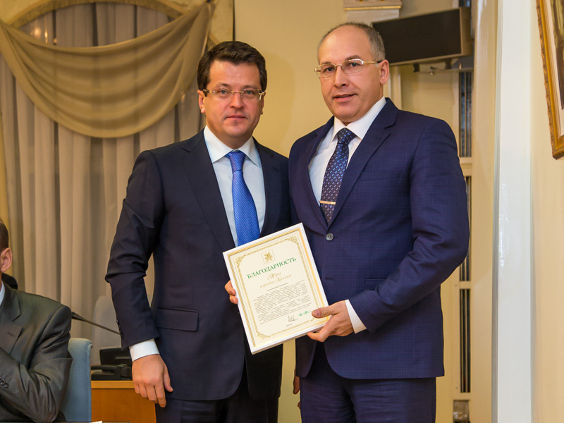 Ирек Арсланов награжден благодарностью Мэра Казани