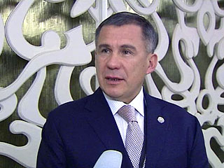 Рустам Минниханов в Иране