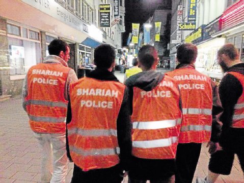 " Шариатская  полиция" признана в Германии невиновной