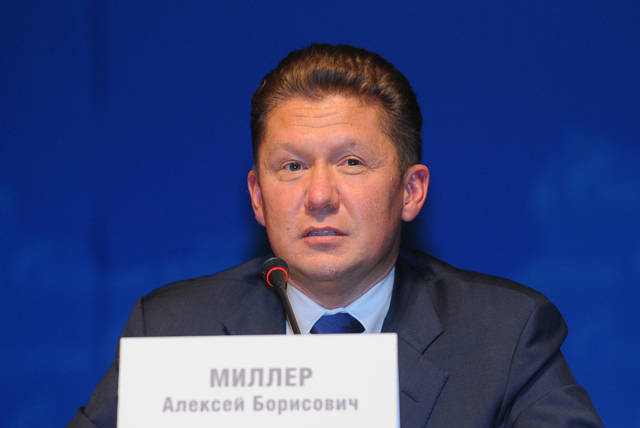Председатель правления «Газпрома» Алексей Миллер