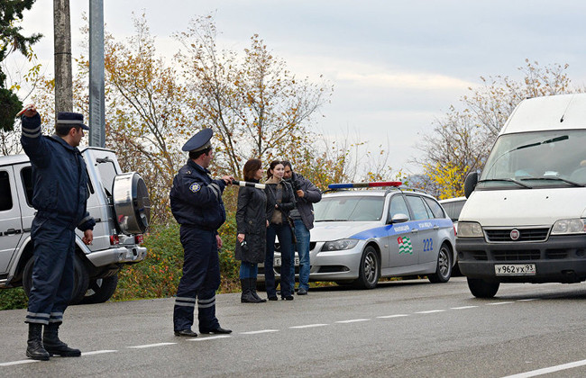 На территории Абхазского телевидения прогремел взрыв