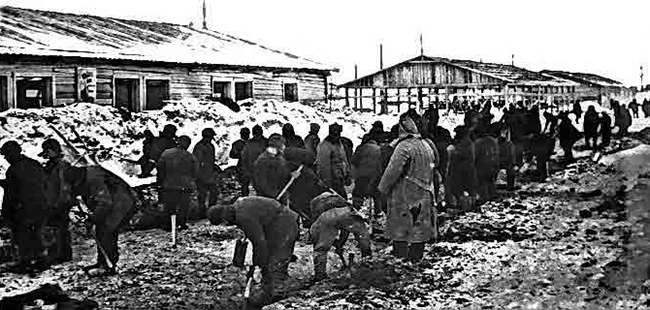 Партия ссыльных в Сибирь