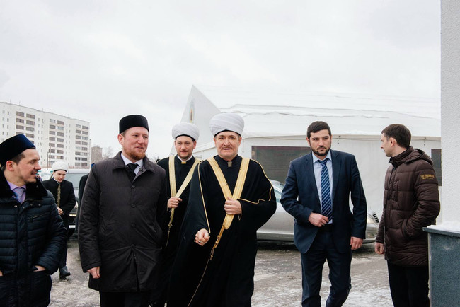 Равиль хазрат Гайнутдин в казанской мечети Ярдэм